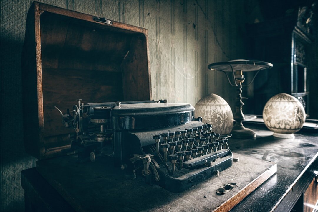 old typewriter